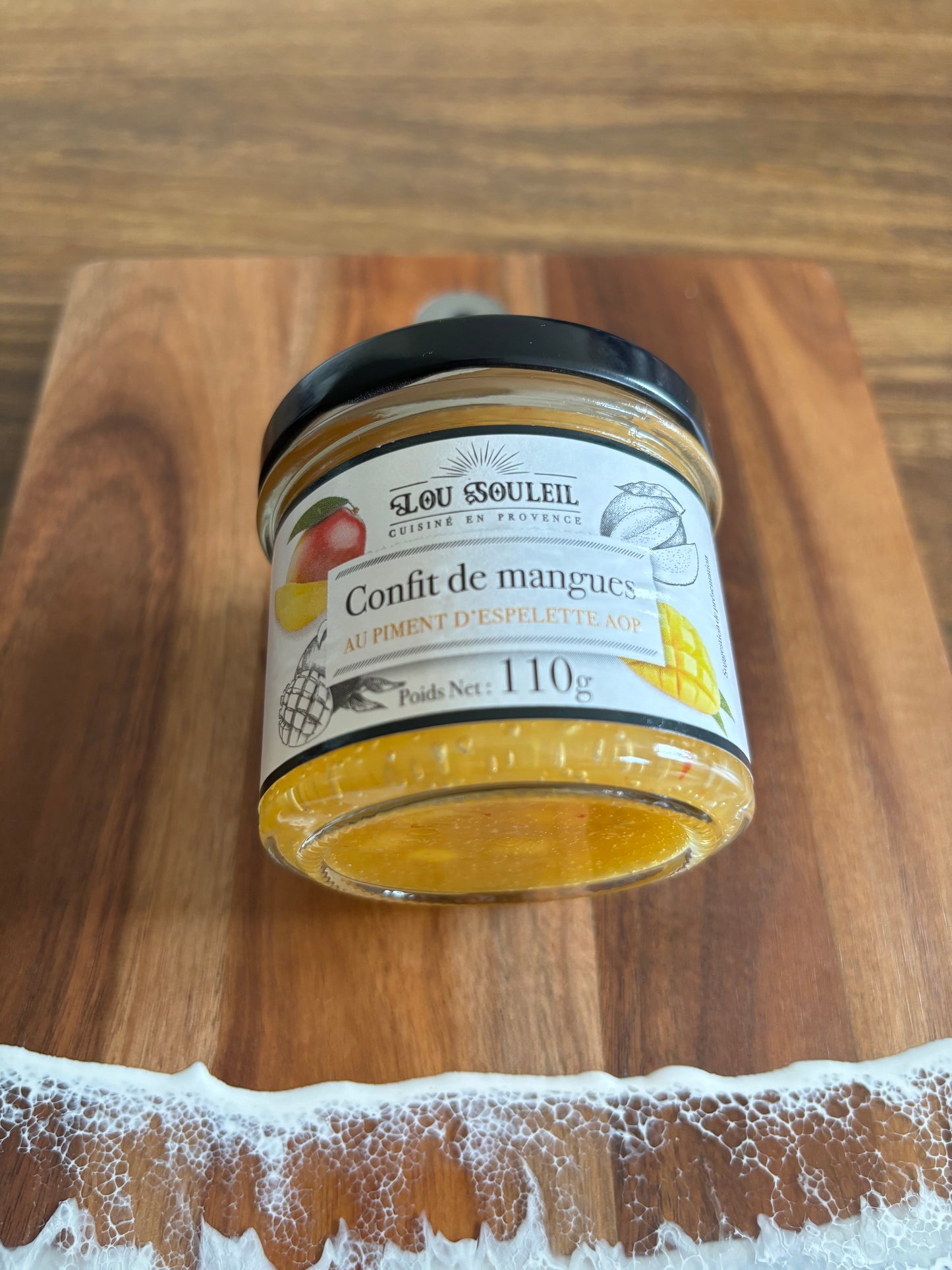 Confit de Mangues au Piment d'Espelette AOP đ - TONTON DE L'APERO