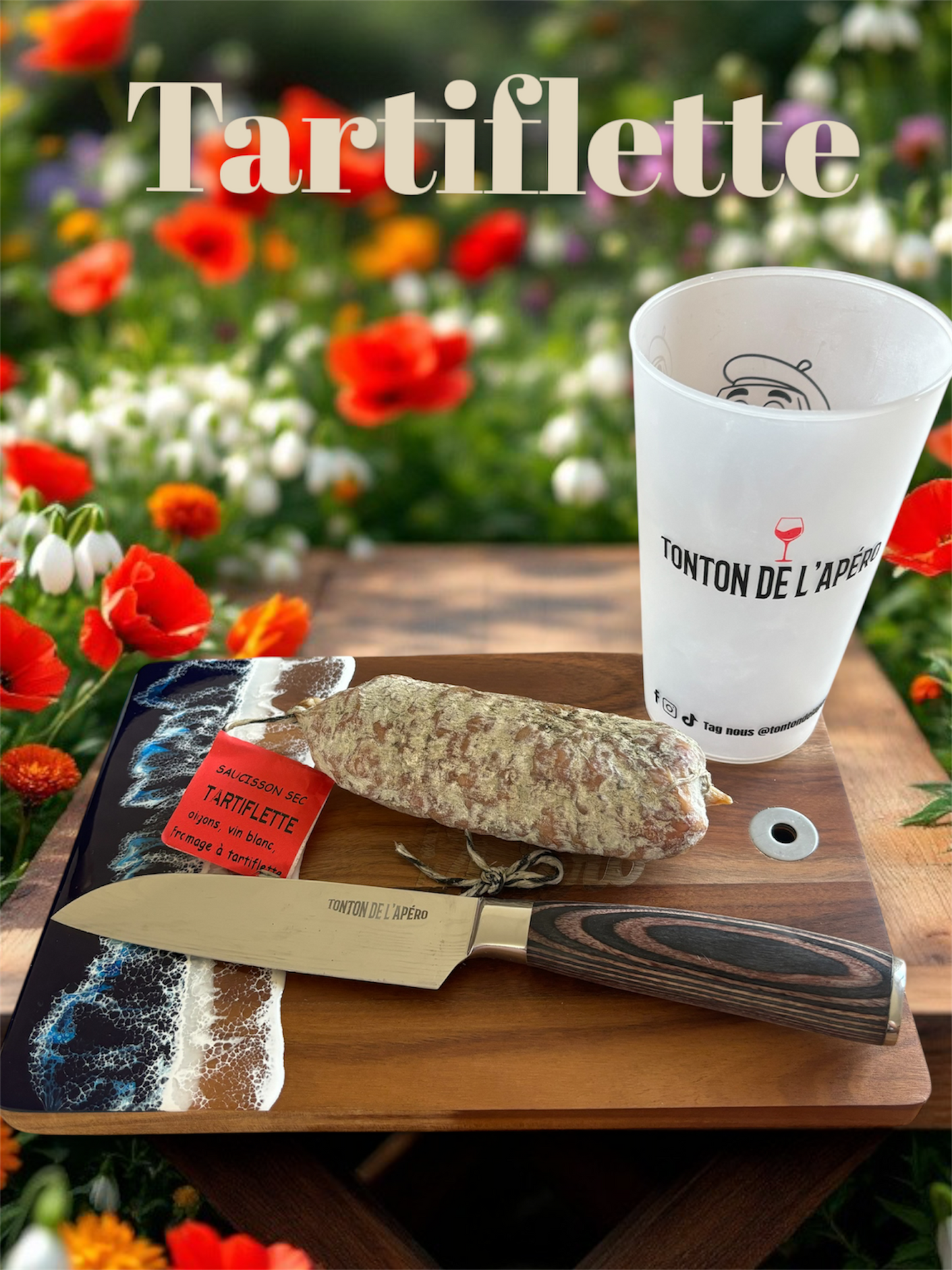 Saucisson Tartiflette - TONTON DE L'APERO