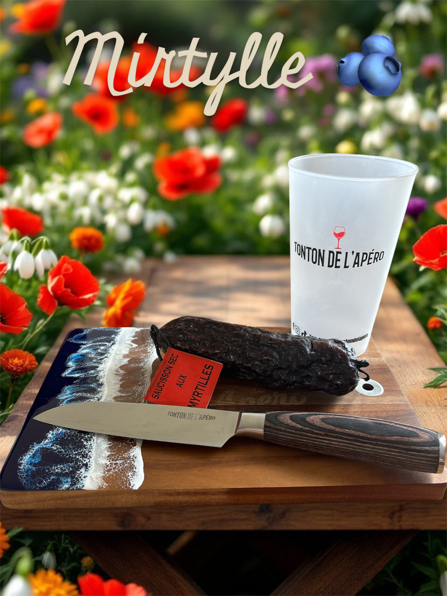 Saucisson Mirtylle 💜 - TONTON DE L'APERO