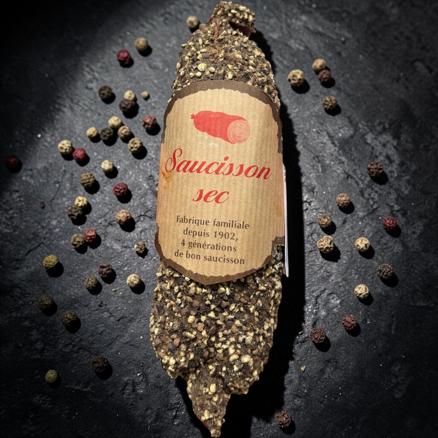 Saucisson au Poivre 🔥 - TONTON DE L'APERO