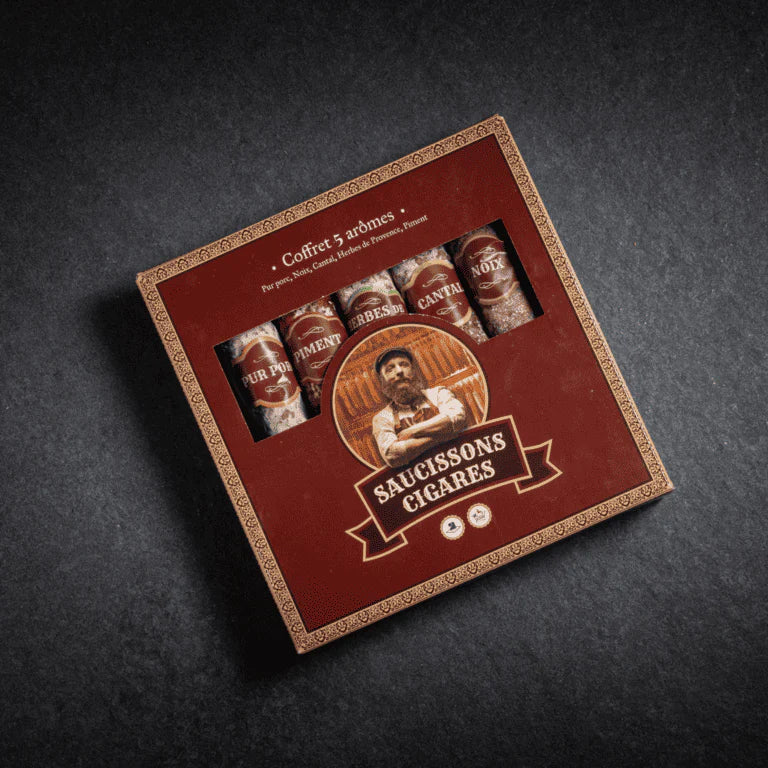 Coffret 5 saucissons Artisanaux - TONTON DE L'APERO