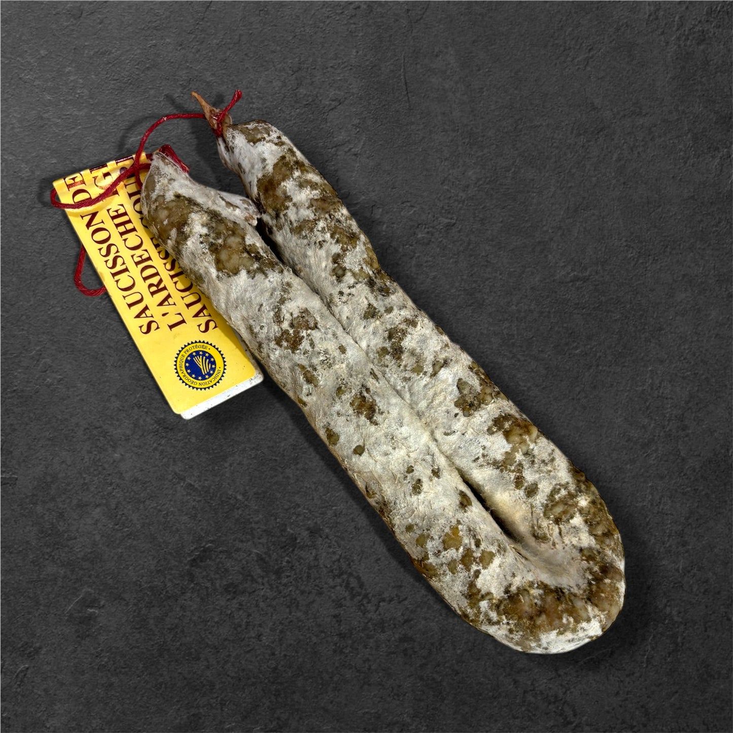 Saucisse courbe de lâArdĂšche IGP đ„