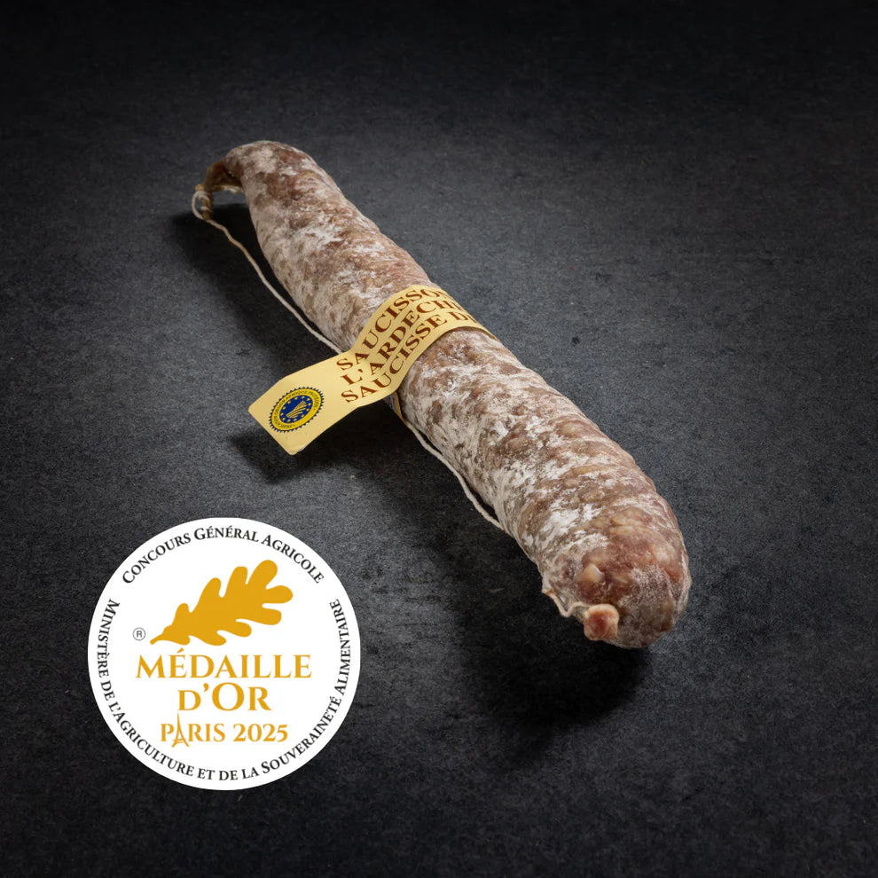 Saucisse Droite de l'Ardèche IGP 🥇 le Zaza qui fait fureur 😎 - TONTON DE L'APERO