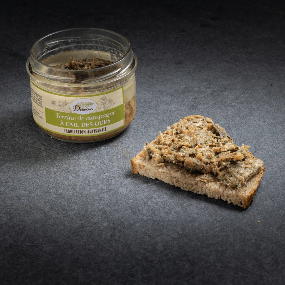 Terrine de campagne à l'ail des ours
