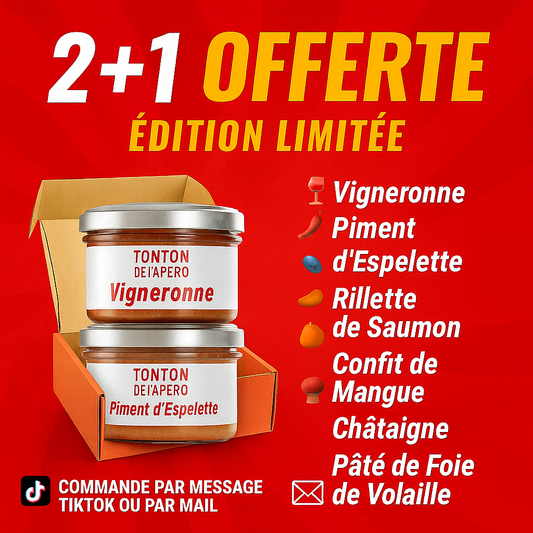 Box 2 Terrines + 1 Offertes 🔥