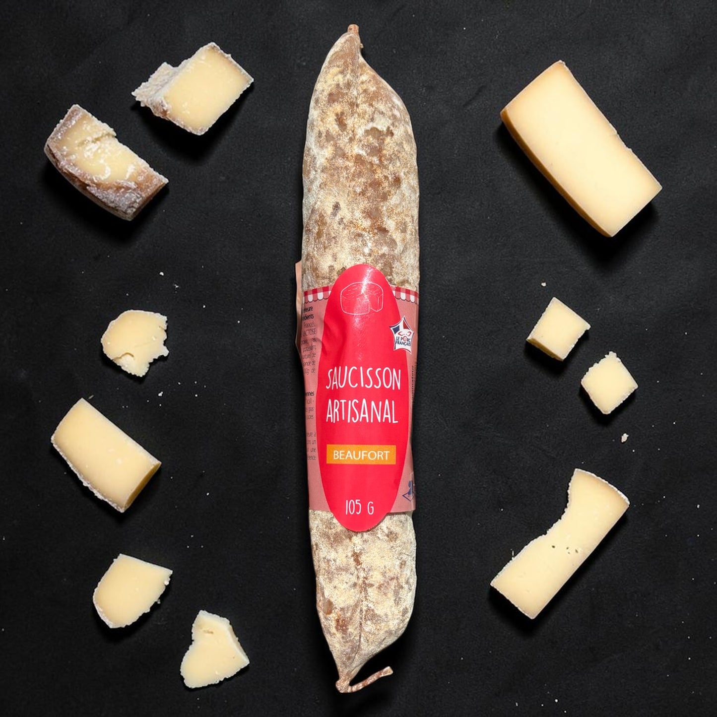 Saucisson Artisanal au Beaufort (105g)