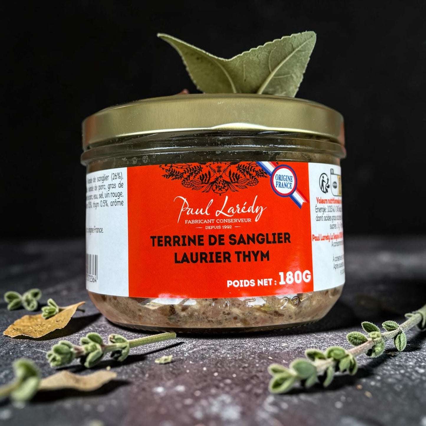 Terrine de sanglier ( 180g )