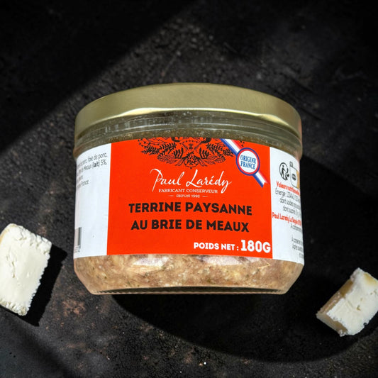Terrine paysanne au brie de meaux ( 180g )
