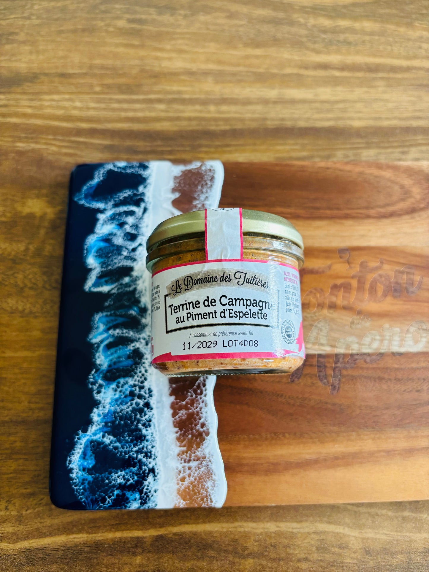 Terrine de Campagne au Piment d'Espelette 🌶️ - TONTON DE L'APERO