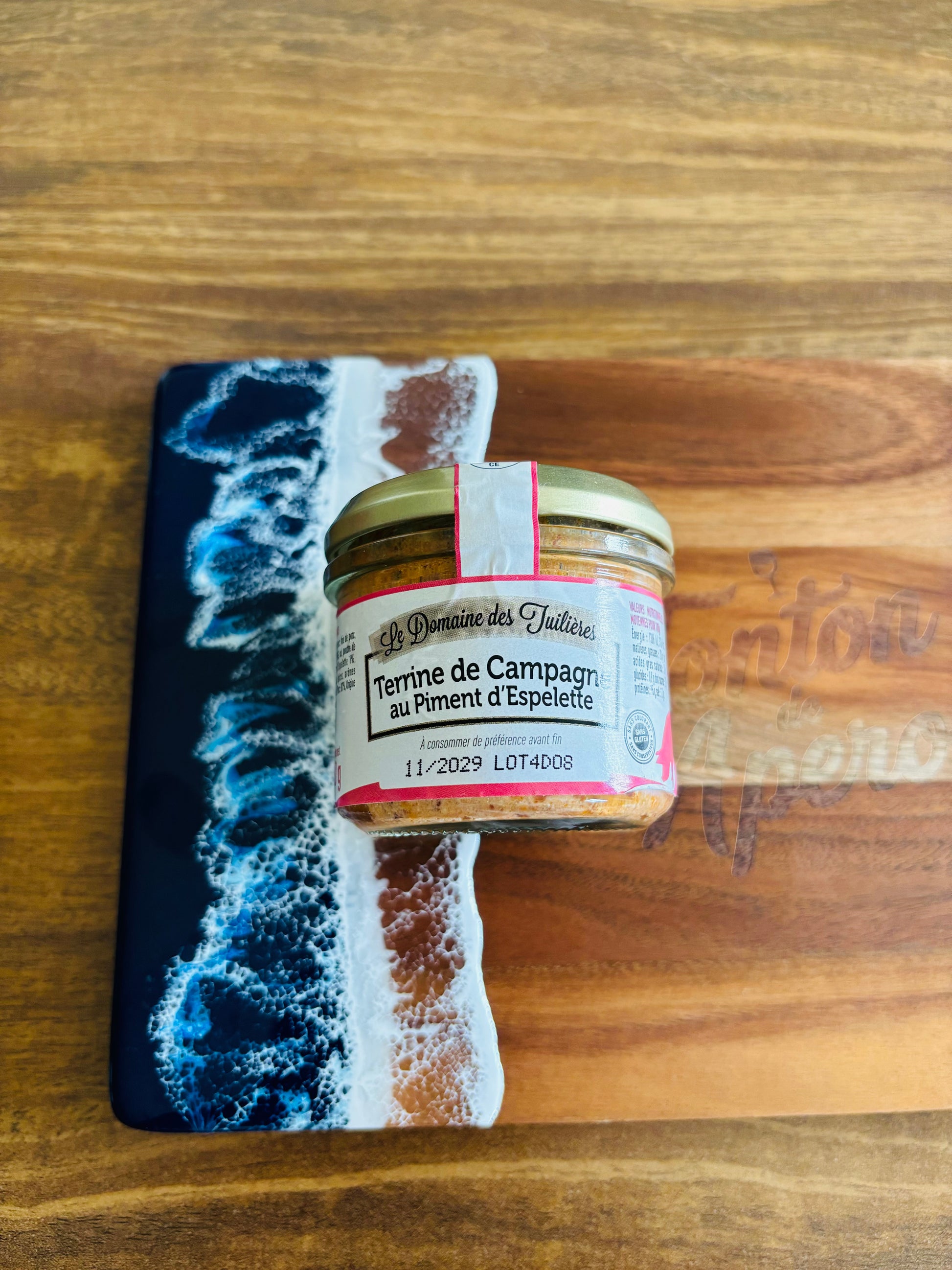 Terrine de Campagne au Piment d'Espelette 🌶️ - TONTON DE L'APERO