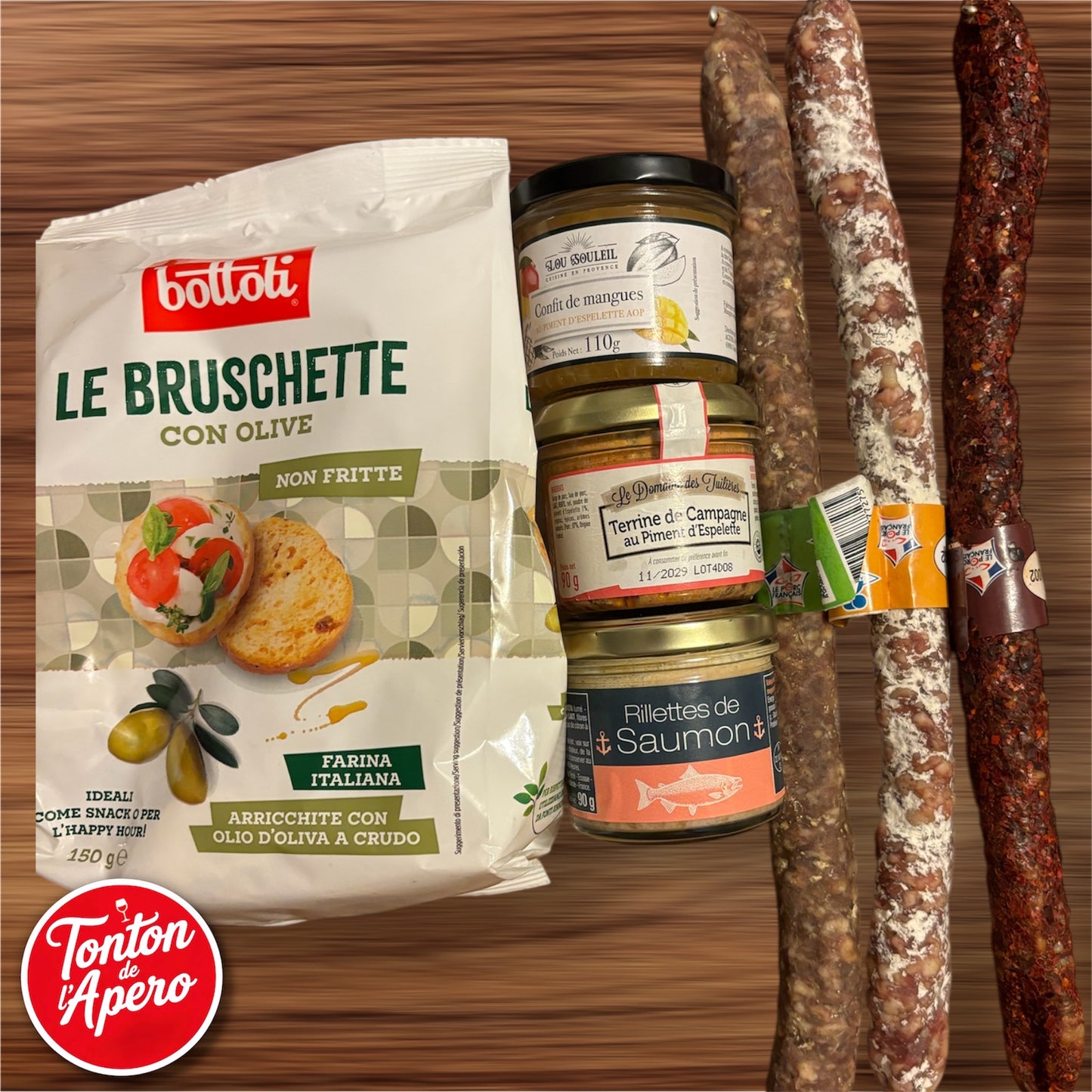 Box Explosion de Saveurs 💥 - TONTON DE L'APERO