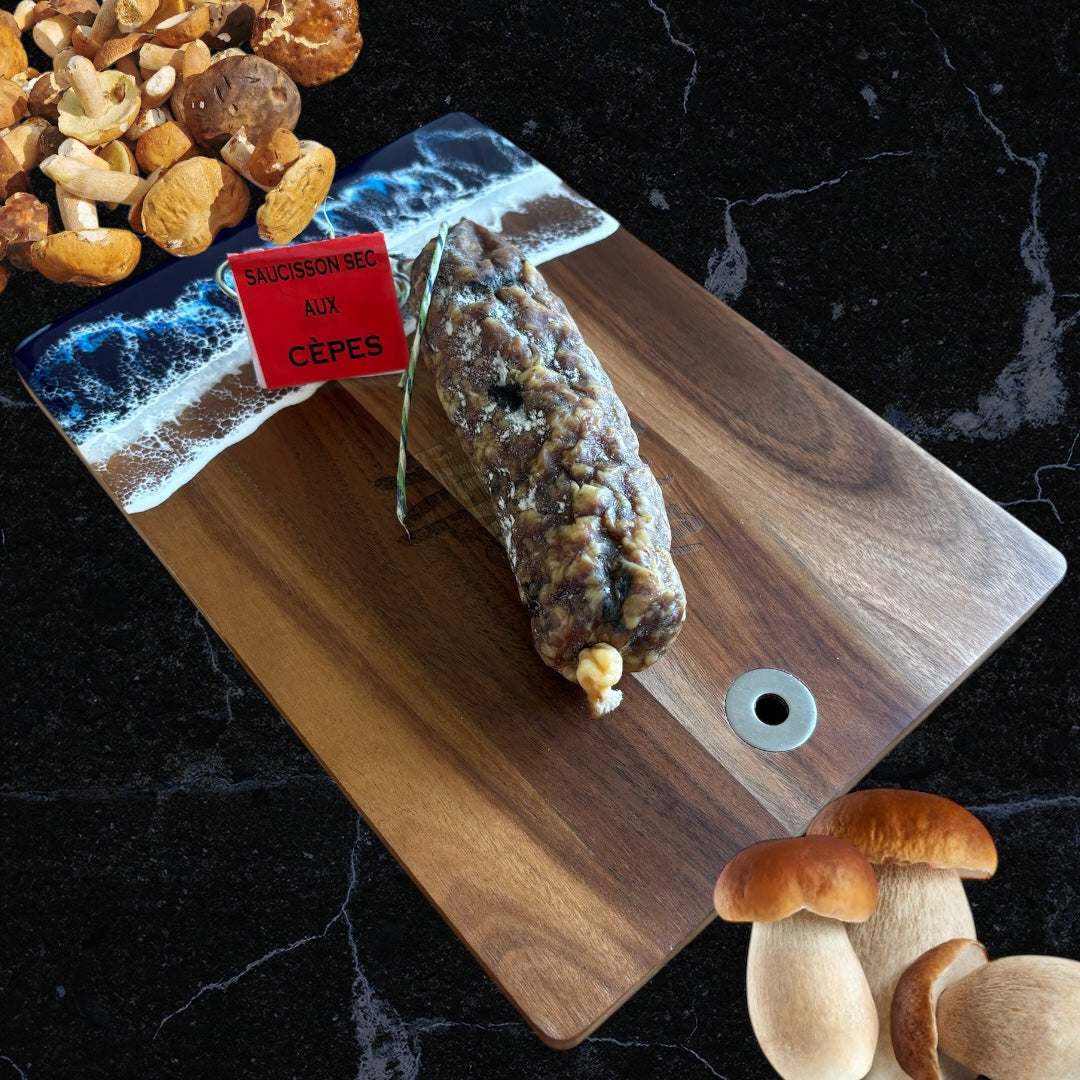 Saucisson aux Cèpes 🍄 - TONTON DE L'APERO