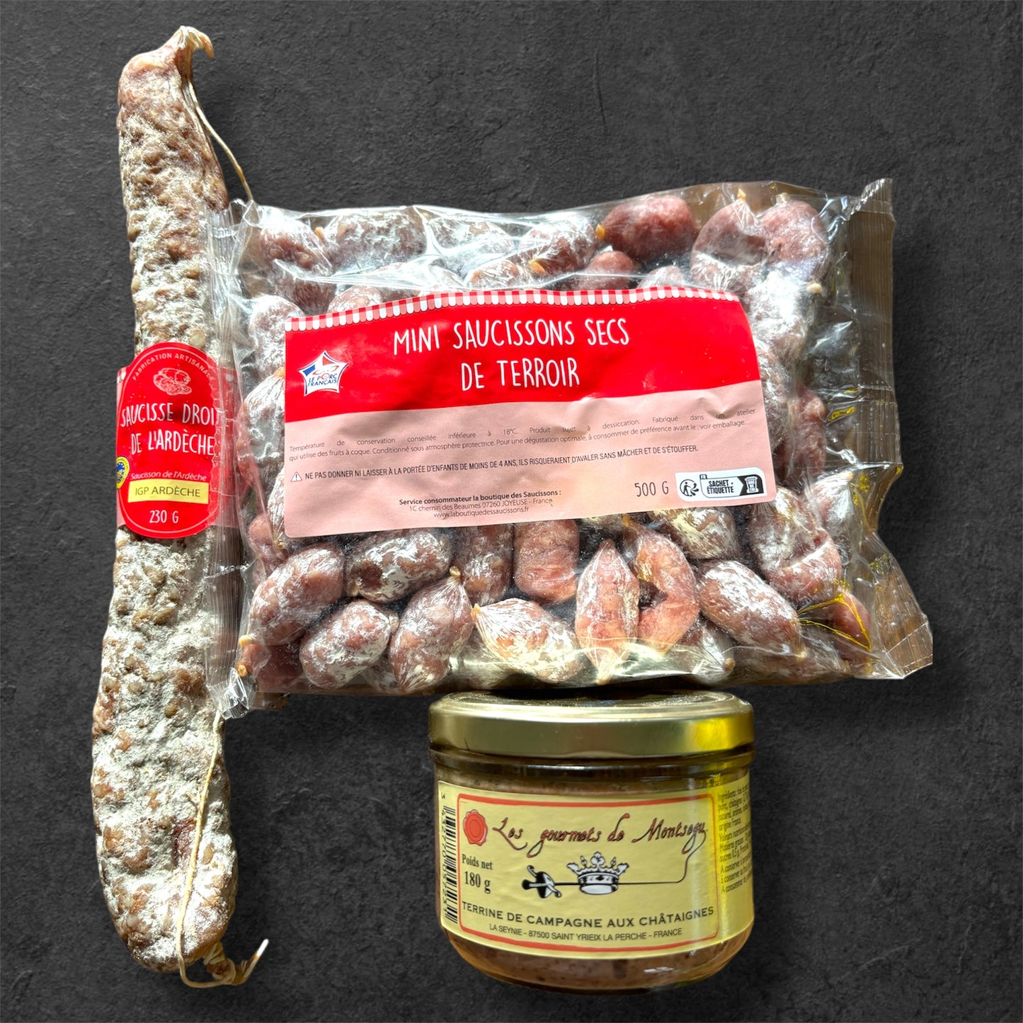 Trio Gourmand Prestige 🤍 - TONTON DE L'APERO