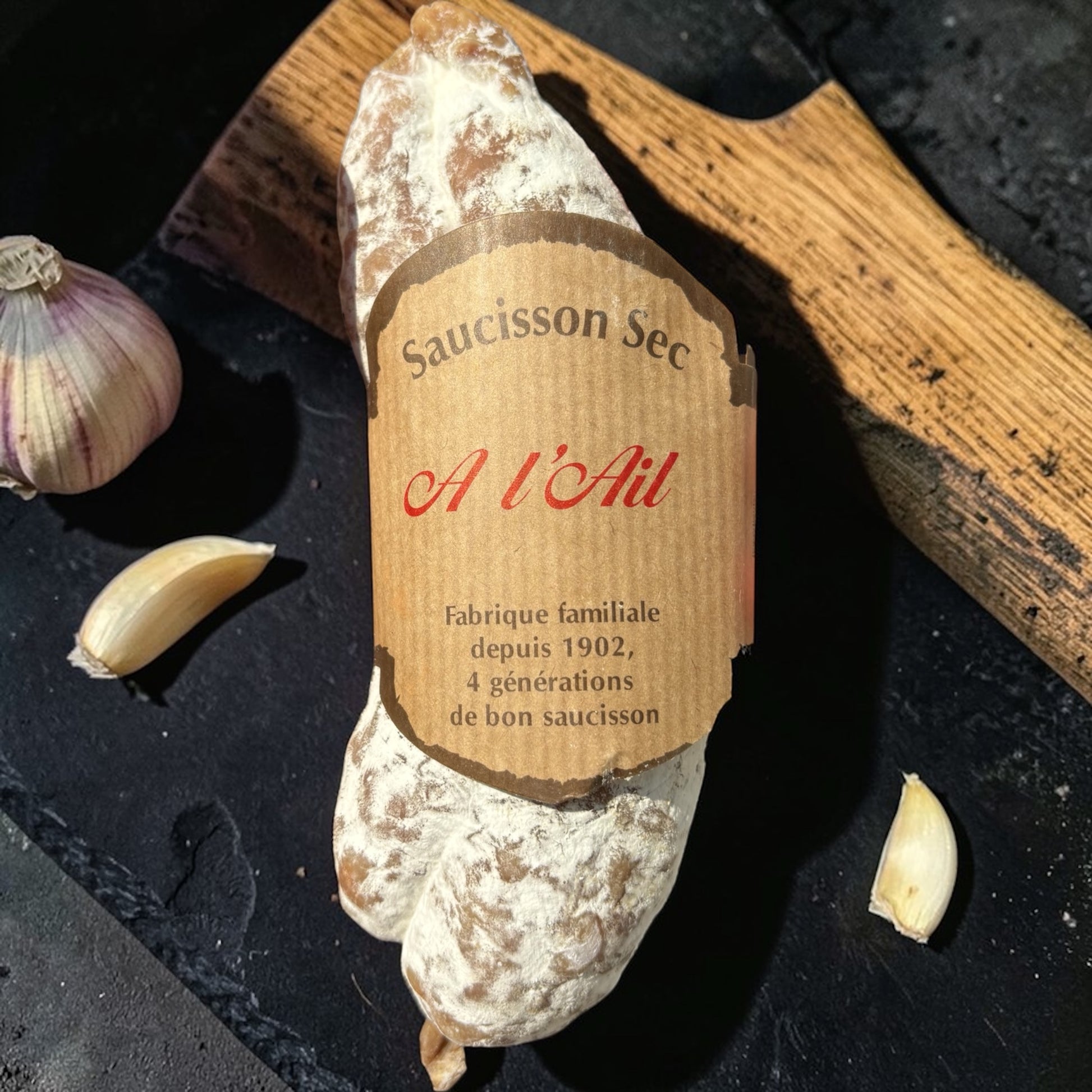 Saucisson a l’ail - TONTON DE L'APERO