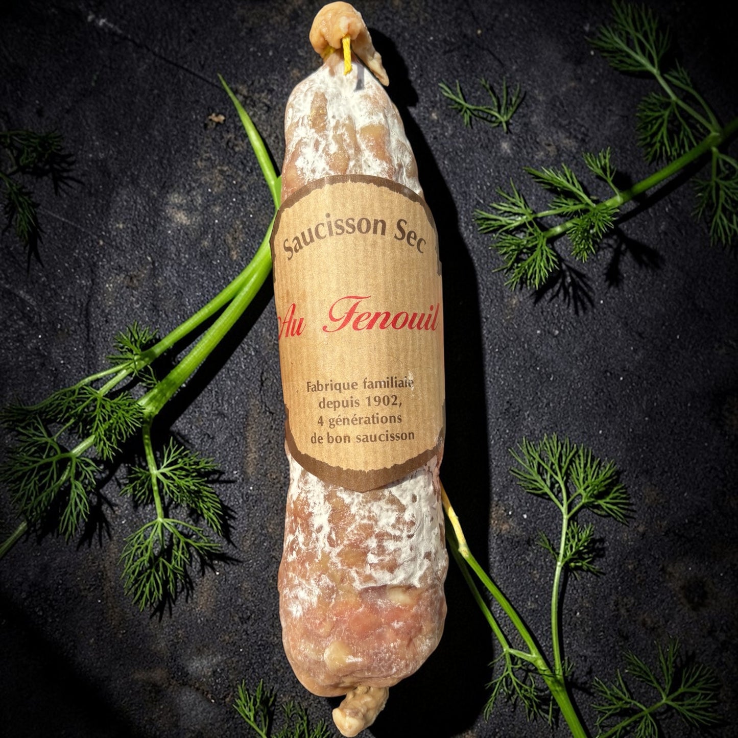 Saucisson Fenouil ( goût Ricard ) - TONTON DE L'APERO