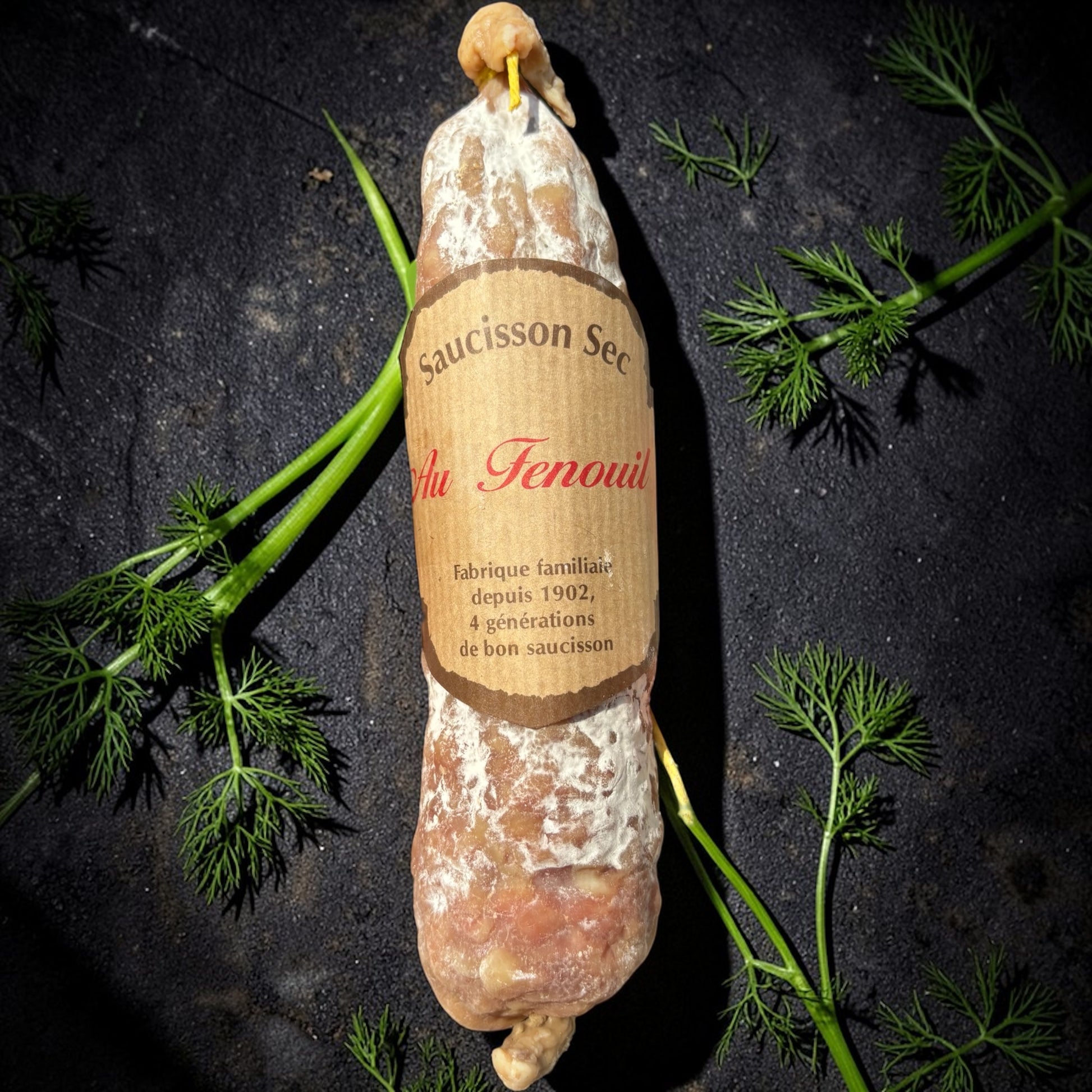 Saucisson Fenouil ( goût Ricard ) - TONTON DE L'APERO