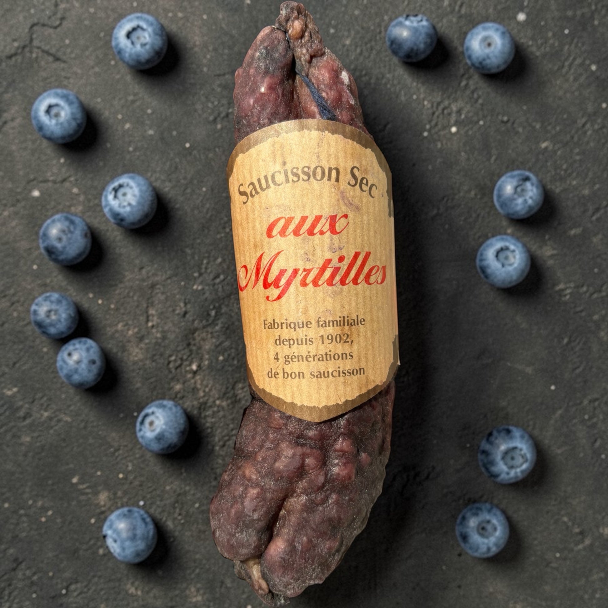 Saucisson Myrtilles - TONTON DE L'APERO