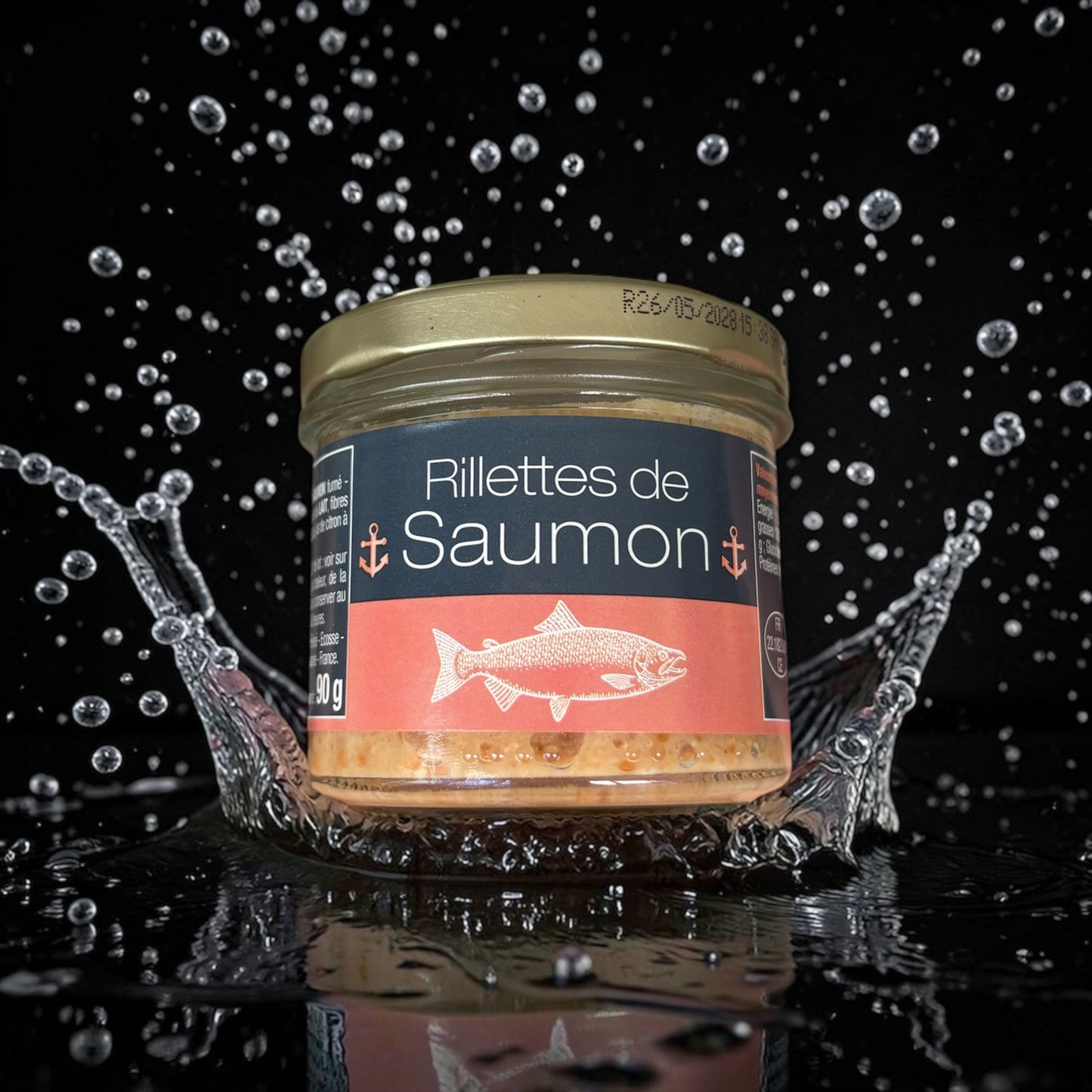 Rillettes de Saumon (90g) - TONTON DE L'APERO