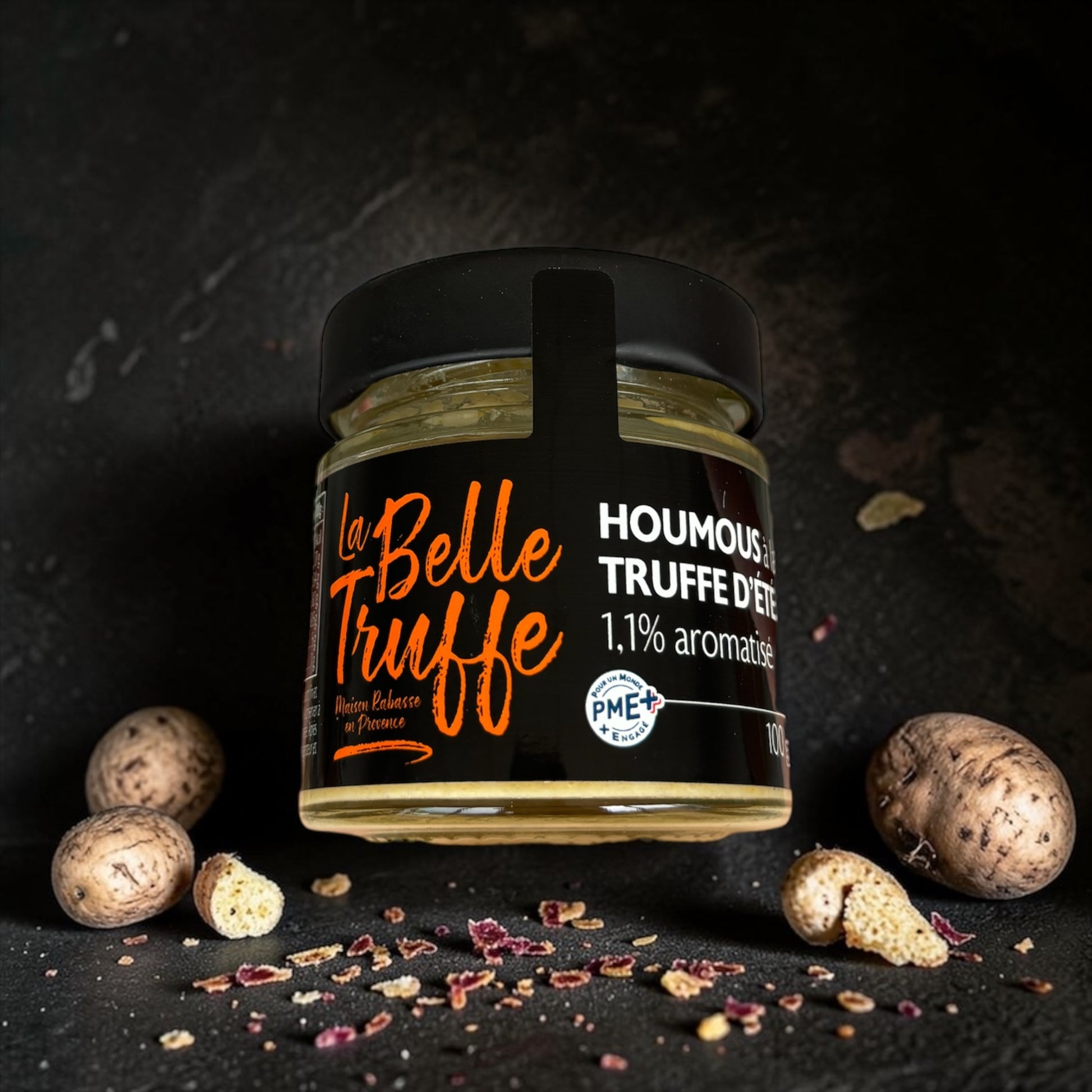Houmous à la truffe d’été (100g) - TONTON DE L'APERO