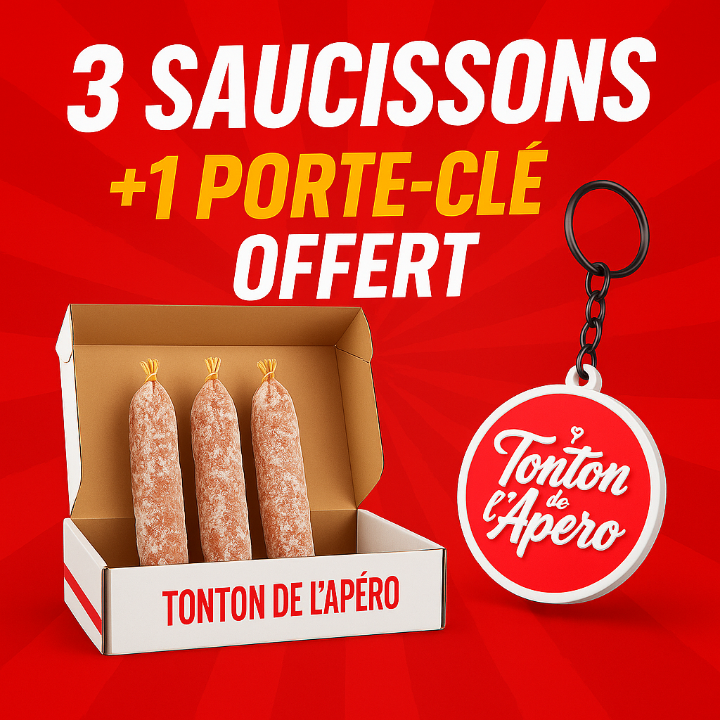 🍷 Box  3 Saucissons – Découverte 🧀