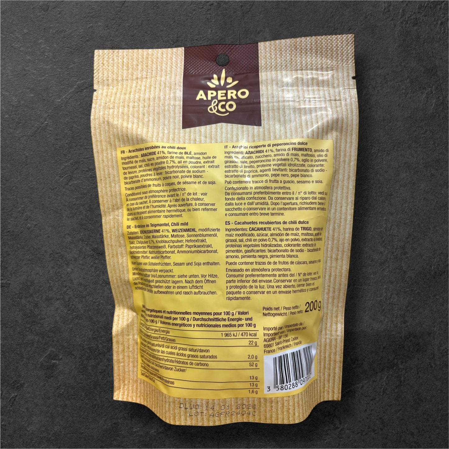 Cacahuètes Enrobées Sweet Chili 🔥