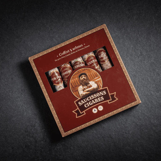 Coffret 5 saucissons Artisanaux - TONTON DE L'APERO