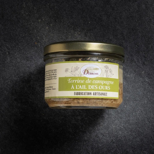 Terrine de campagne à l'ail des ours