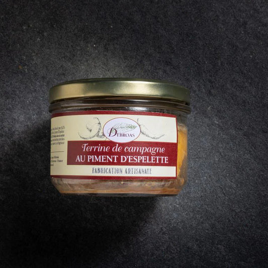 Terrine de campagne au piment d'espelette