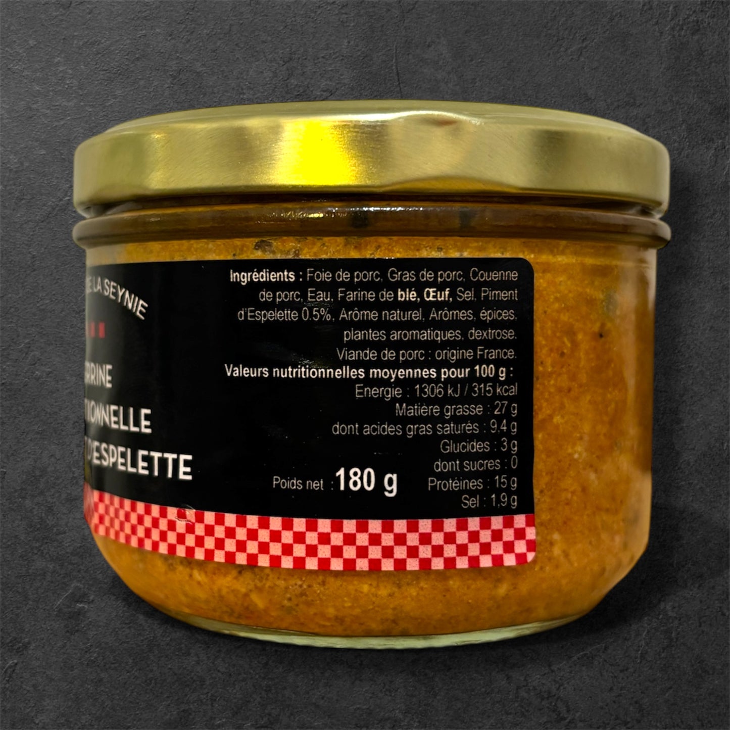 Terrine Piment d’Espelette